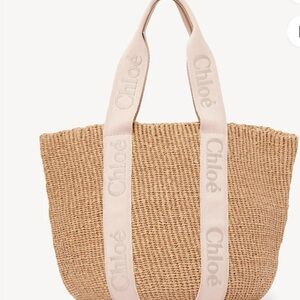 Chloe Tan and Cream Shoulder Bag